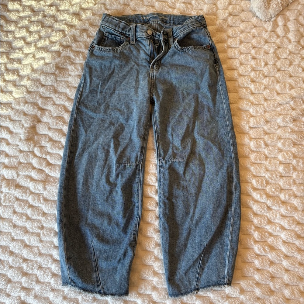 Old Navy Kids Mid Rise Barrel Jeans